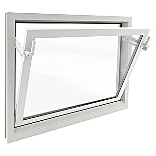 Solid Elements Kippfenster (B x H: 100 x 60 cm, Weiß)