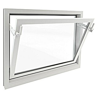 Solid Elements Kippfenster (B x H: 80 x 50 cm, Weiß)