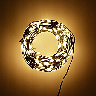 LED-Lichterkette (Außen, 360-flammig, Länge: 27 m, Warmweiß)
