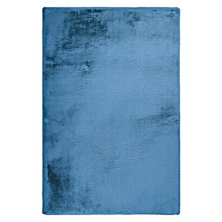 Hochflorteppich Happy (Himmelblau, 170 x 120 cm, 100 % Polyester (Flor))