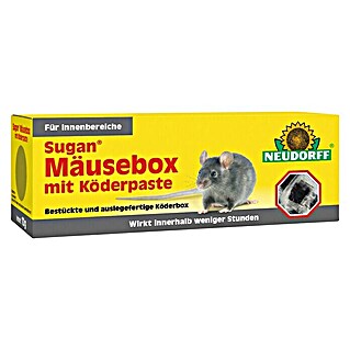 Neudorff Sugan Mäuseköderbox (Mit Köderpaste)