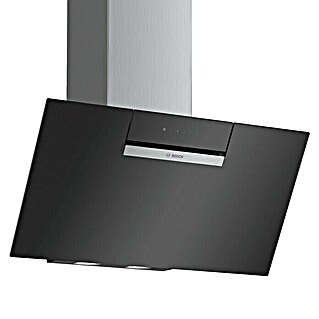 Bosch Campana decorativa DWK87EM60 (Ancho: 79 cm, Potencia de aire máx.: 669 m³/h, Negro)
