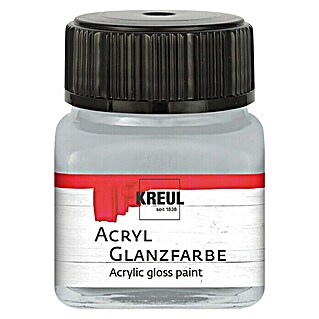 KREUL Acrylfarbe Glanz (Silber, 20 ml)