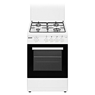 Corberó Set de horno y zona de cocción CCSF45020NW (Zona de cocción: 4 zonas de cocción, Blanco/Negro)