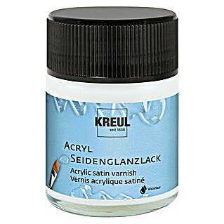 KREUL Künstler-Acryllack Seidenglanzlack (Transparent, 50 ml, Topf)