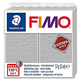 Staedtler FIMO® Modelliermasse Leather-Effect (57 g, Taubengrau)