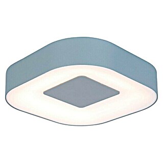 Lutec Vanjska zidna LED svjetiljka (7,5 W, 4,5 x 16,3 x 16,3 cm, Srebrnosive boje, Opal, IP54)