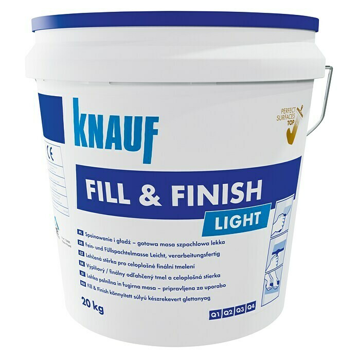 Knauf SHEETROCK Fill&Finish Light 20kg Spachtelmasse Trockenbau Fugenspachtel 