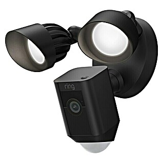 Ring Überwachungskamera Floodlight Cam Wired Plus (Schwarz, 1.920 x 1.080 Pixel (Full HD))