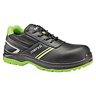 Zapatos de seguridad Apolo (Color: Negro/verde, Talla de pie: 41, S3)