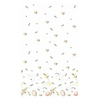 Duni Tischdecke Dunicel® (220 x 138 cm, Eggs & Feathers)