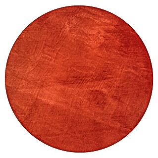 Teppich rund Candy (Terra, Durchmesser: 140 cm, 100 % Polyester)