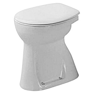 Duravit Duraplus Stand-WC Sudan (Mit Spülrand, Ohne Spezialglasur, Spülform: Flach, WC Abgang: Senkrecht, Weiß)