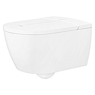 Villeroy & Boch Wand-Dusch-WC-Set ViClean I100 (Mit Spülrand, Mit schmutzabweisender Glasur, WC Abgang: Waagerecht, Weiß)