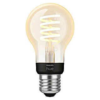 Philips Hue LED-Leuchtmittel White Ambiance Filament (E27, 7 W, A60, 550 lm, 1 Stk.)
