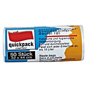Quickpack Müllbeutel (10 l, 50 Stk., Transparent)