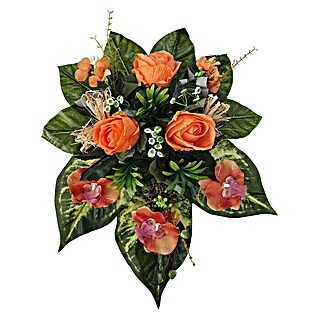 Nadgrobni cvjetni aranžman od umjetnog materijala (Prikladno za: Dekoracija, Razne boje)