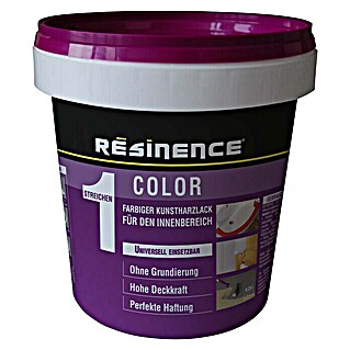 Résinence Color Farbiger Kunstharzlack (Schwarz, 250 ml)