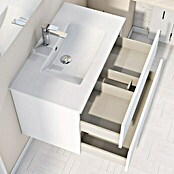Mueble de lavabo Inca (46 x 100 x 55 cm, Blanco)