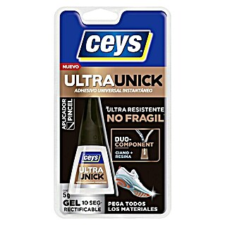 Ceys Pegamento instantáneo fuerte Ultra Unick (5 g)