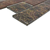 Mosaikfliese Mauerverbund LOFT 79LF (30 x 30 cm, Braun/Beige, Glänzend)