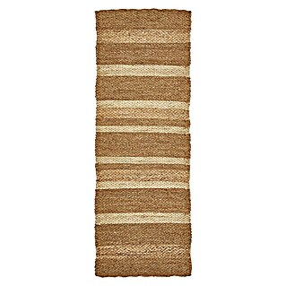 Teppich Ferlo (Natur, 200 x 70 cm, 100 % Wasserhyazinthe)
