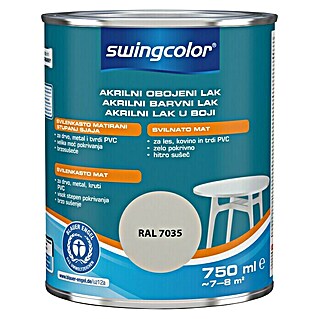 swingcolor Lak u boji 2u1 (Boja: Mišja siva, 750 ml)
