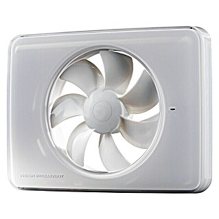 Nedco Ventilator badkamer Intellivent 2.0 (Wit, Diameter aansluitstukken: 100 mm - 125 mm, Afmeting (b x h): 202 x 152 mm)