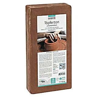 Glorex Hobby Time Töpferton (Terracotta, 10 kg)