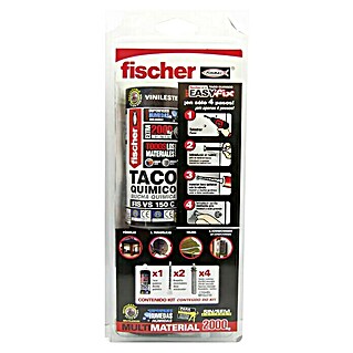 Fischer Set de anclaje químico Easy Fix (150 ml)