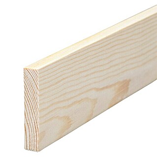 Holzleiste Profilleiste Glasleiste Profil 015-21,5x12,5 mm Länge ab 2,20 m 
