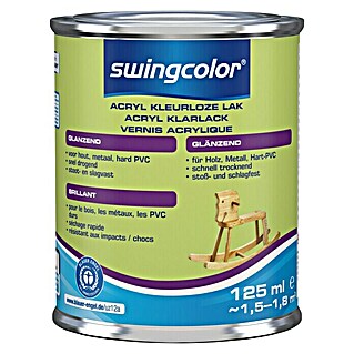 swingcolor Acryllak Kleurloos (Kleurloos, 125 ml, Glanzend)