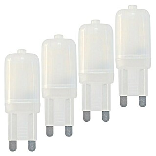 Voltolux LED-Leuchtmittel (G9, 2 W, 220 lm, 4 Stk.)