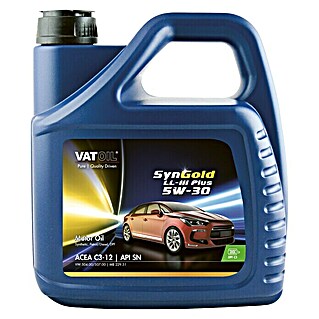 Vatoil Motorolie voor benzine-/dieselmotoren SynGold LL-III 5W-30 (4 l)