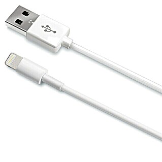 Celly Datakabel Iphone lightning (100 cm, Wit)