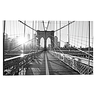 Leinwandbild (Brooklyn Bridge, B x H: 118 x 70 cm)