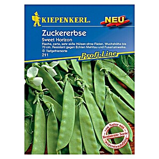 Kiepenkerl Profi-Line Gemüsesamen Sweet Horizon (Pisum sativum, Erntezeit: Juni - September)