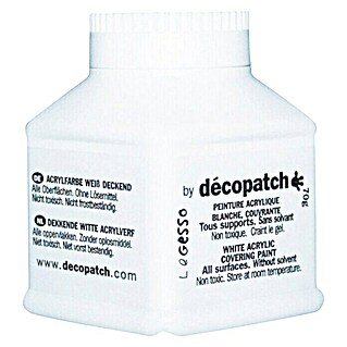 Décopatch Gesso acrílico (Blanco, 70 g)