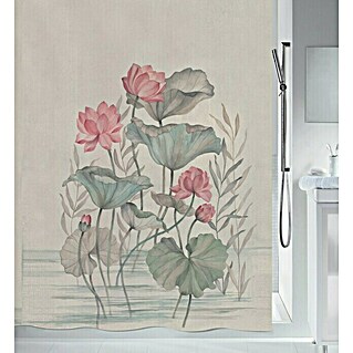 Spirella Cortina de baño textil Jaya (180 x 200 cm, Multicolor)