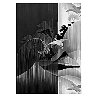 Komar Ink Fototapete Yin Yang (4 -tlg., B x H: 200 x 280 cm, Vlies)