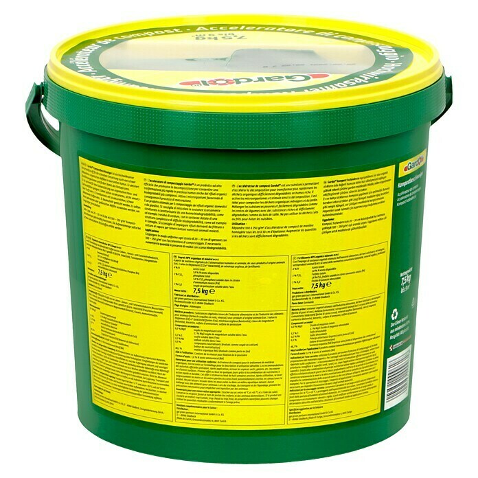 Gardol Kompostbeschleuniger (7,5 kg, Inhalt ausreichend für ca.: 9 m³)