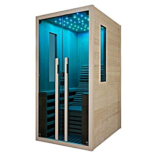Sanotechnik Infracrvena sauna Carbon 1 (1.750 W, 9 karbonsko-magnezijskih grijaćih ploča, 130 x 100 x 195 cm)
