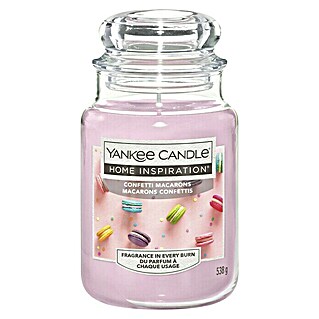 Yankee Candle Home Inspirations Duftkerze (Im Glas, Confetti Macarons, Large)