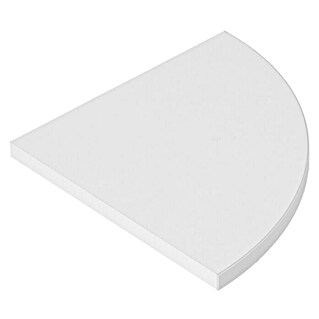 Dolle Zidna polica Lite (D x Š x D: 30 x 30 x 1,9 cm, Bijele boje)