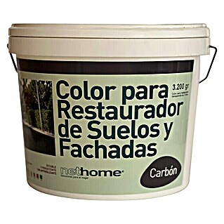 Pigmento concentrado Color Restaurador Suelos y Fachadas (Carbón, 3,2 kg, Mate sedoso)
