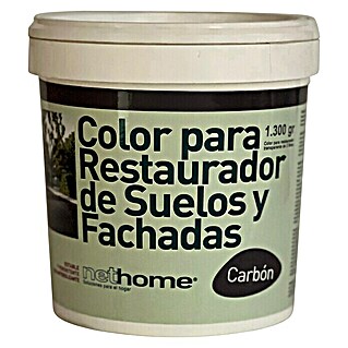 Pigmento concentrado Color Restaurador Suelos y Fachadas (Carbón, 1,3 kg, Mate sedoso)