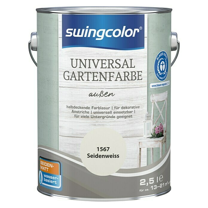swingcolor Farblasur Universal-Gartenfarbe 