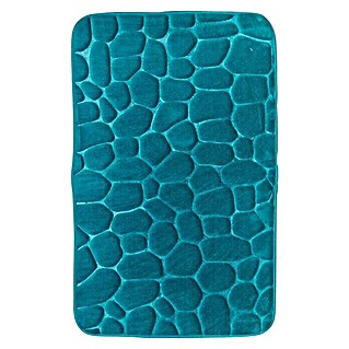Kupaonski tepih Pebble (50 x 80 cm, Plave boje)