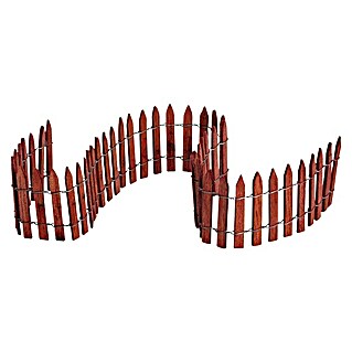 Dekofigur Wired Wooden Fence (L x B x H: 0,4 x 47 x 4,2 cm, Bunt, Polyresin)