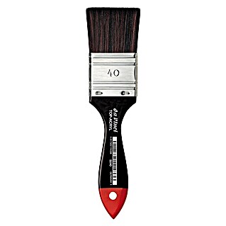 Da Vinci Top-Acryl Flachpinsel Breit (Größe Pinsel: 40, Kunstfasermischung, Holz)